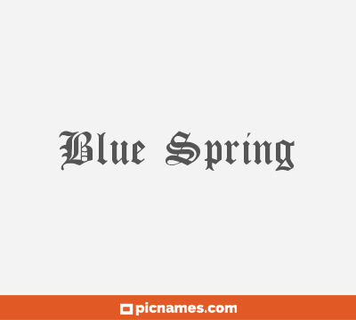 Blue Spring